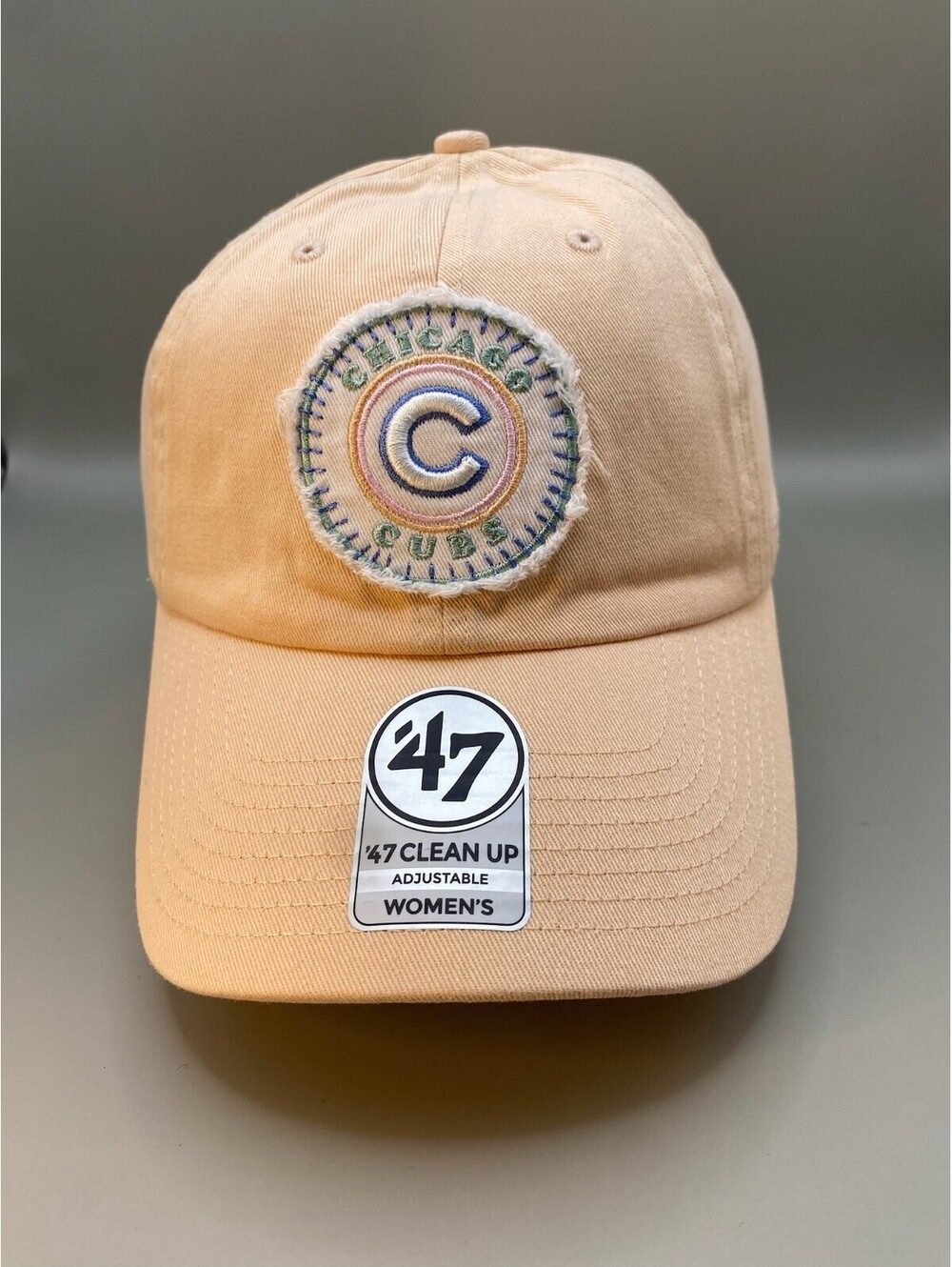 NEW MLB Chicago Cubs Peach ’47 Clean Up Adjustable Hat Women's